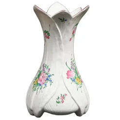 New Vase feuille reverbere Lunéville