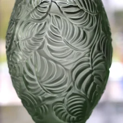 Outlet Vase feuilles lalique Vases|Vases Cristal Couleur