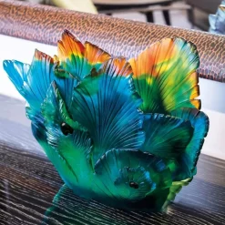 Vase fleur de paon daum Vases