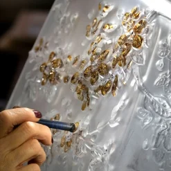 Outlet Vase fleurs de cerisier lalique Vases|Vases Cristal Couleur