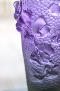 Clearance Vase haut jardin imaginaire daum Vases|Vases Cristal Couleur