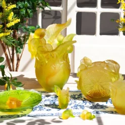 Hot Vase Magnum Citrus Daum Vases|Vases Cristal Couleur