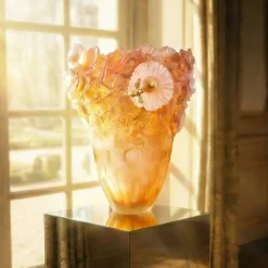 Hot Vase Magnum Or d’Abeille Daum Vases|Vases