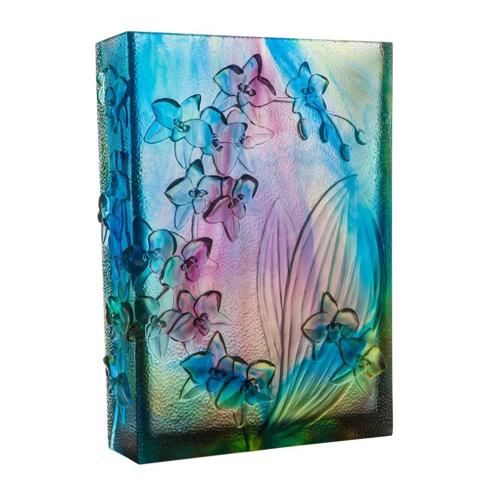 Clearance Vase magnum orchidee Daum Vases|Vases Cristal Couleur