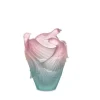 Outlet Vase oiseaux paradis daum Vases|Vases Cristal Couleur