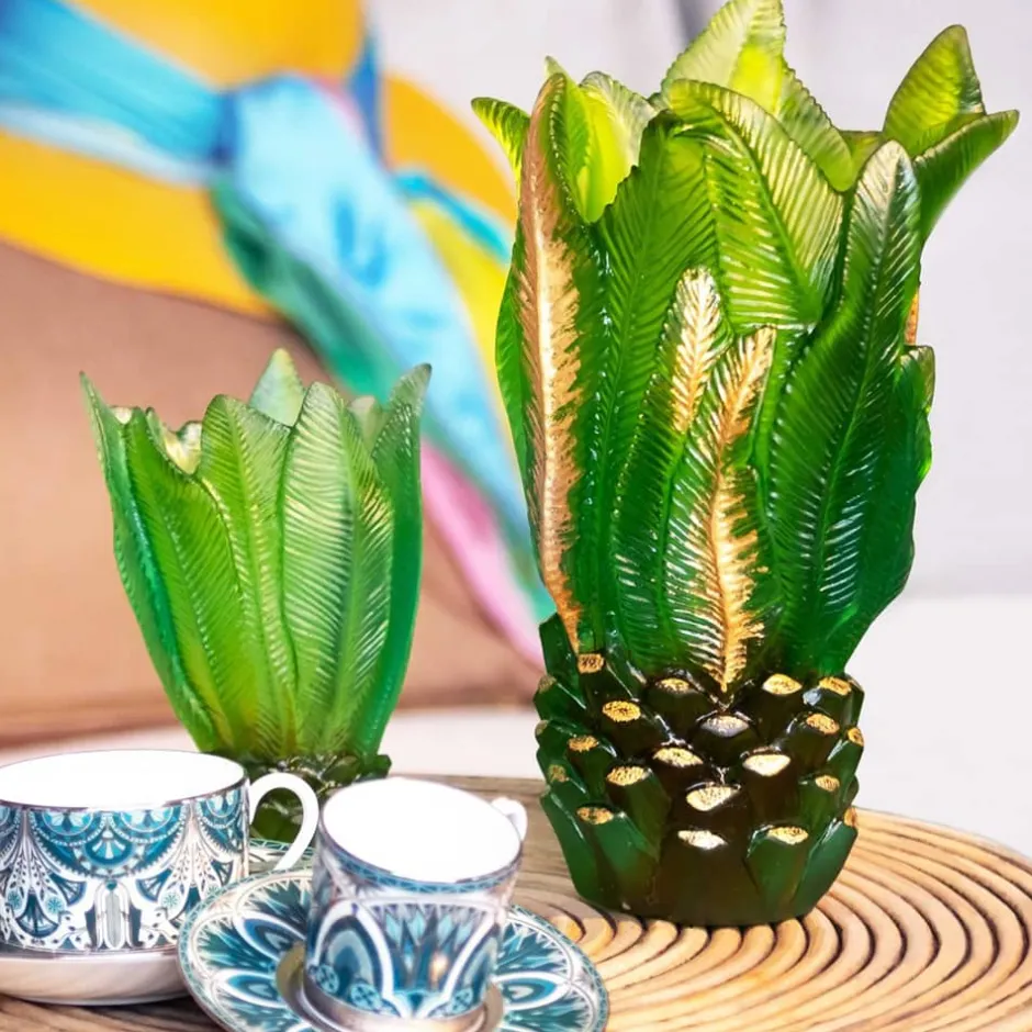 Best Vase Or Palm Beach Daum Vases|Vases Cristal Couleur