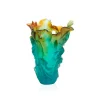 Hot Vase petit modèle colibri Voyage Tropical Daum Vases|Vases Cristal Couleur