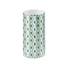 Clearance Vase porcelaine 20 cm Mosaic Babylone Vert Raynaud Vase|Vase Céramique