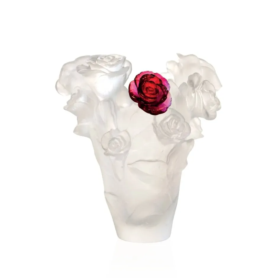 Hot Vase roses passion fleur rouge daum Vases|Vases