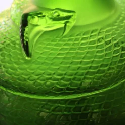 Best Vase serpent vert amazone Lalique Vases|Vases Cristal Couleur