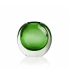 Outlet Vase Tao cristal contemporain vert Vases Cristal Couleur|Vases