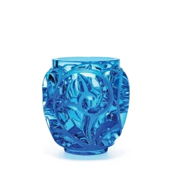 Vase tourbillons bleu clair 999 ex Lalique Vases|Vases Cristal Couleur