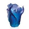 Outlet Vase tulipe bleu daum Vases|Vases Cristal Couleur