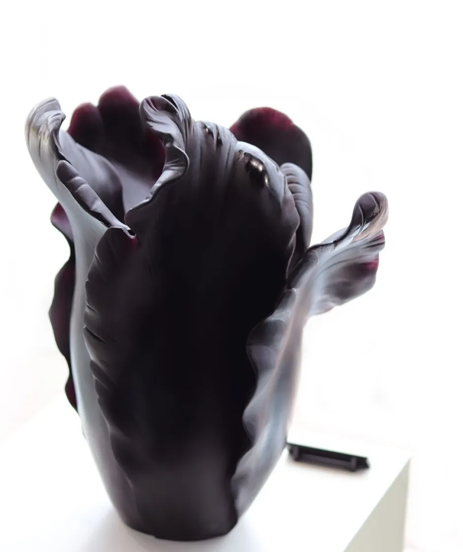 Best Vase tulipe noir appaloosa daum Vases|Vases Cristal Couleur
