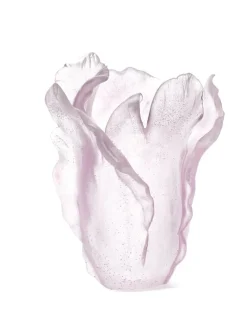 Best Vase tulipe poudré blanc daum Vases|Vases Cristal Couleur