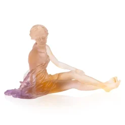 Vent Léger ambre rose de Luo Li Rong Daum Editions D’Art|Éditions D’Art Cristal