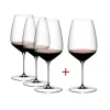 Clearance Verre Carbenet Merlot dégustation Veloce Riedel X4 (dont 1 gratuit) Verre À Vin|Coffrets Verres Cristal
