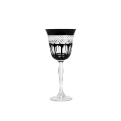 Hot Verre vin blanc cristal noir pénombre Verre Cristal Couleur|Verre Cristal