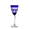 Hot Verre vin cristal bleu mireille N°3 Verre Cristal Couleur|Art De La Table