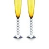 Discount Véga flutissimo ambre x2 baccarat Art De La Table|Verre À Pied