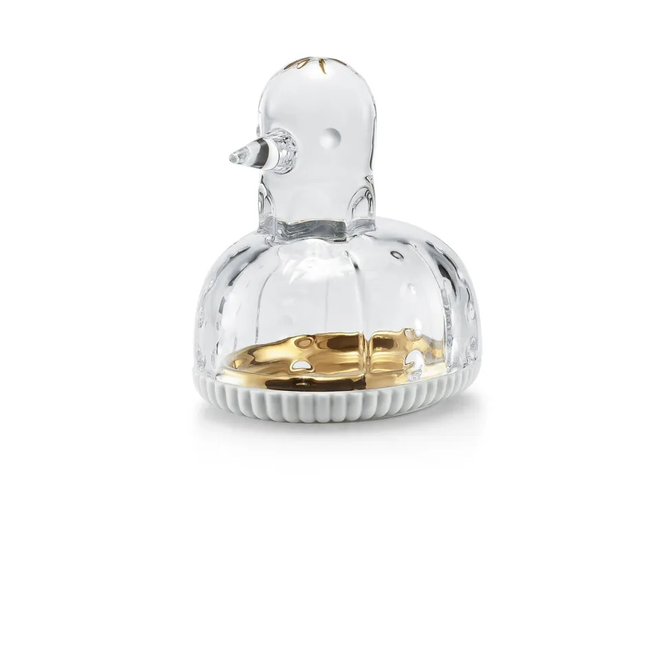 New Zoo boite a bijoux canard baccarat Décoration|Boites Cristal